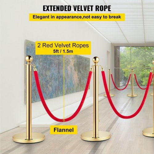 Vevor Safety Barrier Post Gold GLZJS1.5M2GHRS4JTV0