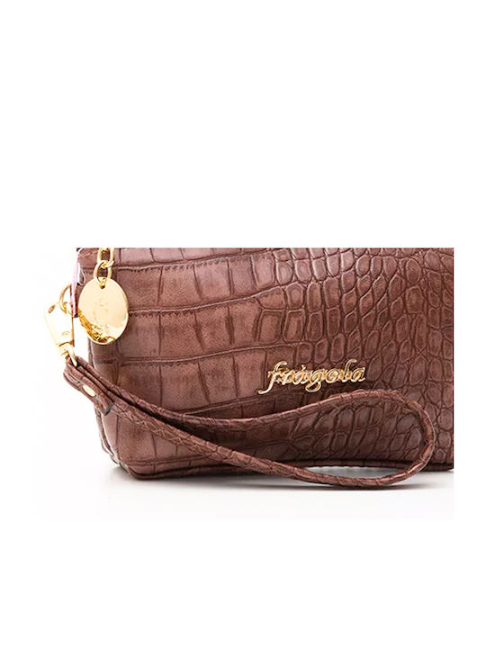 Fragola Toiletry Bag Mocha Croco