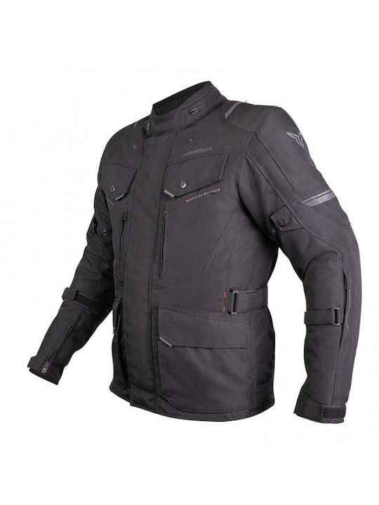 Nordcode Dust Men's Motorcycle Jacket 4 Seasons Waterproof Black