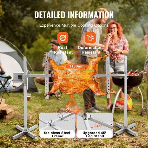 Vevor Grillspieß 116.84cm