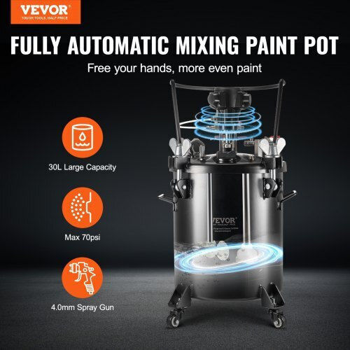 Vevor Air Spray Paint Gun Floating Tumbler 4mm