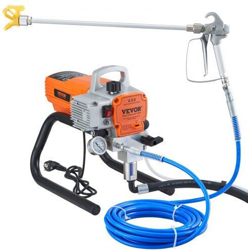 Vevor Airless Πιστόλι Βαφής Άνω Δοχείου
