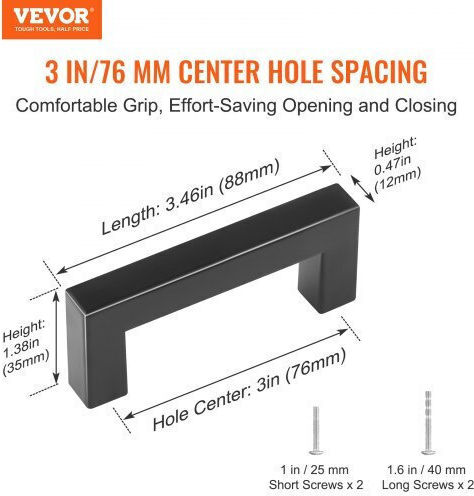 Vevor Λαβές Εργαλείου CJLSBXGPS30PMEPXWV0 1460gr 30τμχ