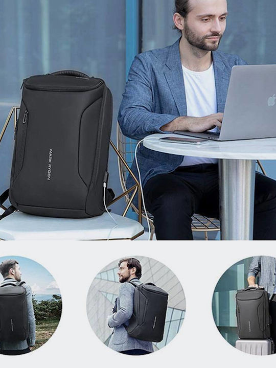 Mark Ryden Τσάντα Πλάτης για Laptop 15.6" με Θύρα USB σε Πράσινο χρώμα MR9031Y-08