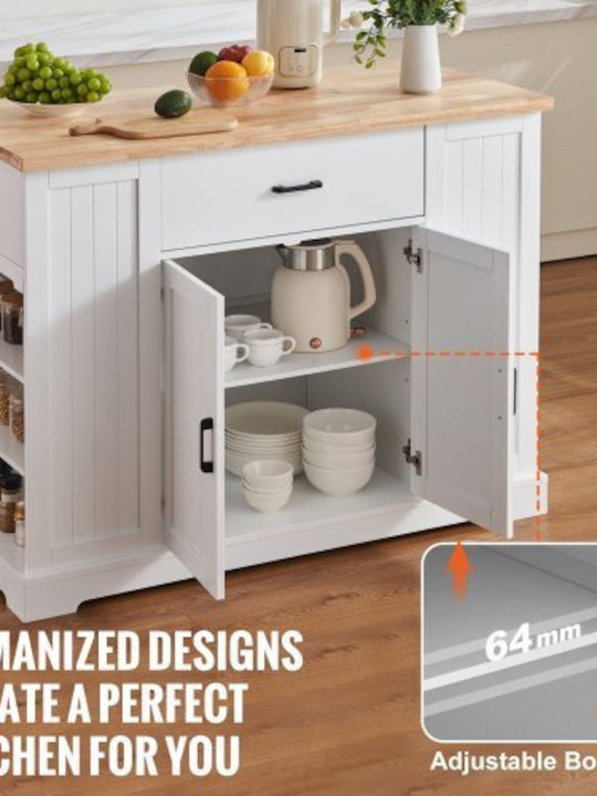 Erdgeschoss Küchenschrank Weiß