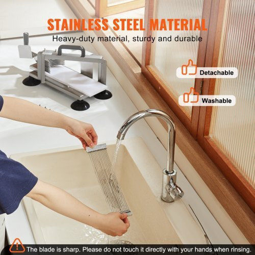 Vevor Stainless Steel Tomato Slicer Manual