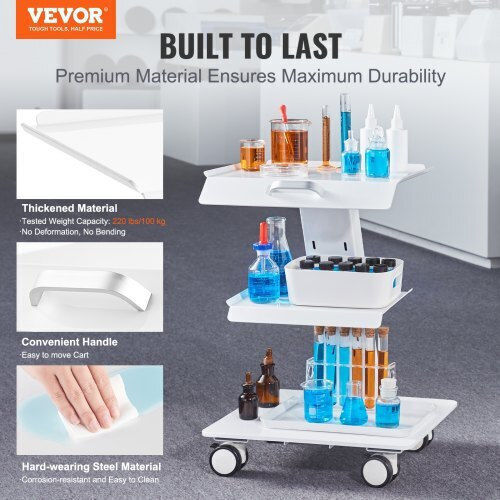Vevor Vevor Nursing Medical Table on Wheels SYSSTCB4Q2353S6MWV0