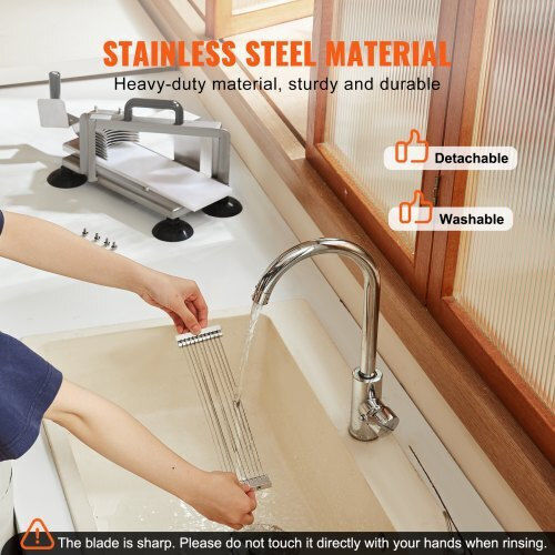 Vevor Stainless Steel Tomato Slicer Manual