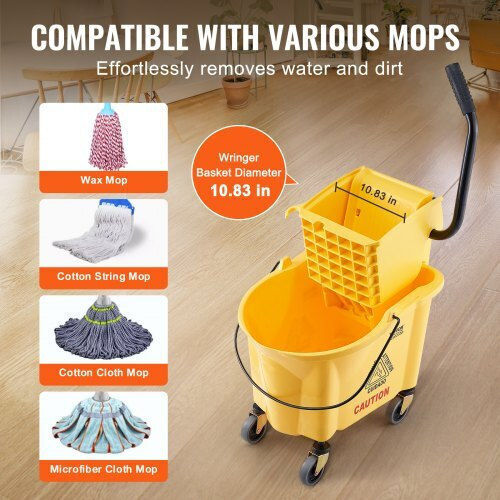 Vevor Cleaning Cart 26lt