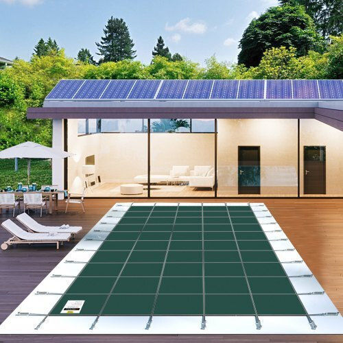 Κάλυμμα Ασφαλείας Πισίνας Vevor 16x32ft Πράσινο Δίχτυ Χειμώνα Yycm16x32ycycg001v0