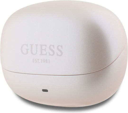 Guess Printed Logo In ear Bluetooth хендсфри Слушалки Розов