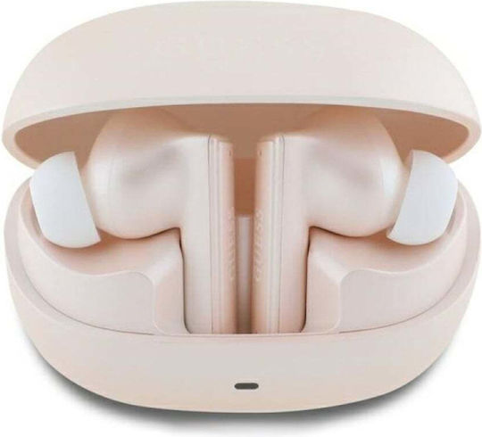 Guess Printed Logo In ear Bluetooth хендсфри Слушалки Розов