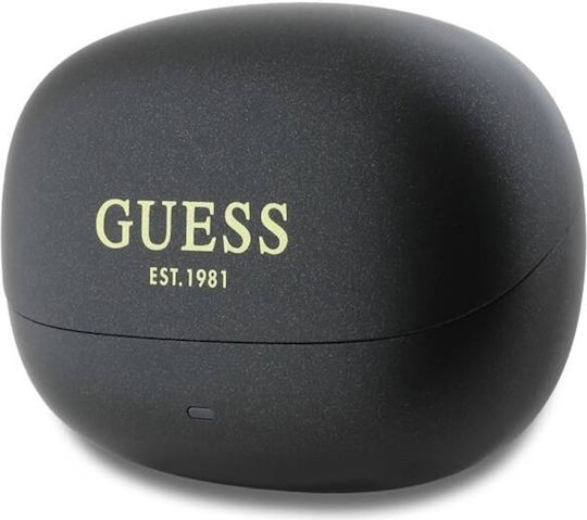 Guess Printed Logo In-ear Bluetooth Handsfree Earphones Black