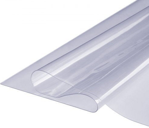 Vevor Transparenter Tischschutz 18" x 36" 1,5 mm PVC Wasserdichte Tischdecke Zfxzbyctmspvcvczav0