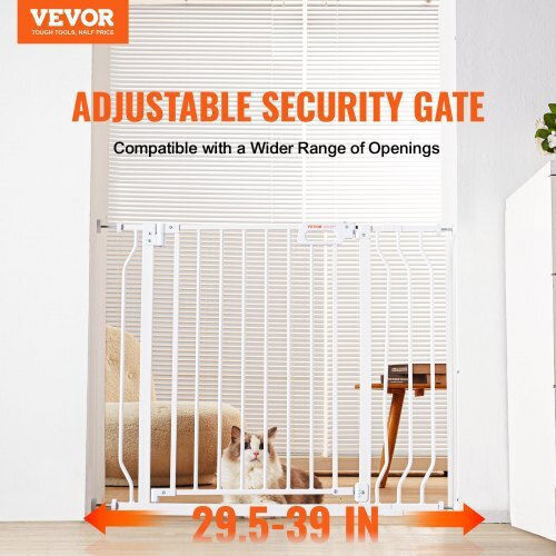 Vevor Door Dog made of Plastic in White Color 76.2 x 76.2 x 99cm