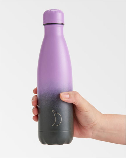 Chilly's Seria Gradient Sticlă Termos Oțel Inoxidabil Fără BPA 500ml Midnight Haze