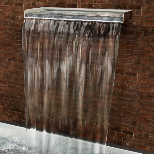 Vevor Pool Waterfall made of Stainless Steel 29.972x11.43x7.874cm Silver