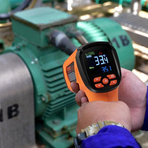 Vevor Infrared Thermometer 0°C to 40°C with Distance Ratio 50:1 HWCWYSZBG5002W23QV9