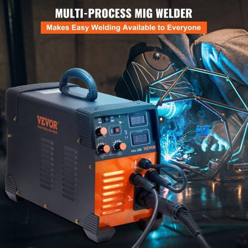 Vevor Ηλεκτροκόλληση Inverter MIG / TIG / MMA / FCAW με Μέγιστο Ρεύμα Συγκόλλησης 250A
