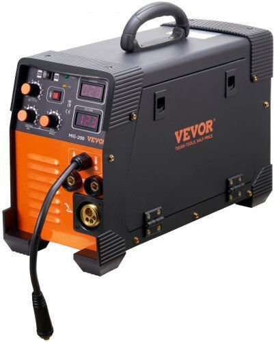 Vevor Ηλεκτροκόλληση Inverter MIG / TIG / MMA / FCAW με Μέγιστο Ρεύμα Συγκόλλησης 250A