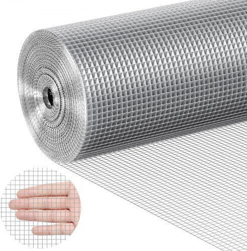 Vevor Galvanized Chicken Wire 0.9x30.48m