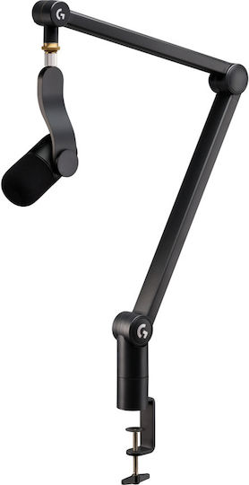 Logitech Yeticaster Gx Dynamic Rgb Gaming Mic Δυναμικό Μικρόφωνο USB Clip On για Φωνητικά σε Μπλε Χρώμα