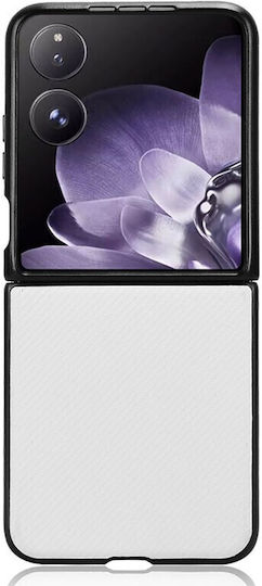 Carbon Fiber Book Plastic White (Xiaomi Mix Flip)