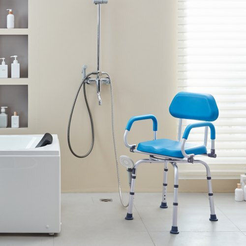 Vevor Toilettenstuhl mit Rückenlehne GDSYGZYTLSLKVG9ABV0