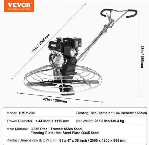 Vevor 14hp