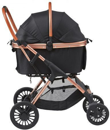 Vevor Pet Stroller 4 Wheels 30kg Black Cwtccgk4qdhdt793ev0
