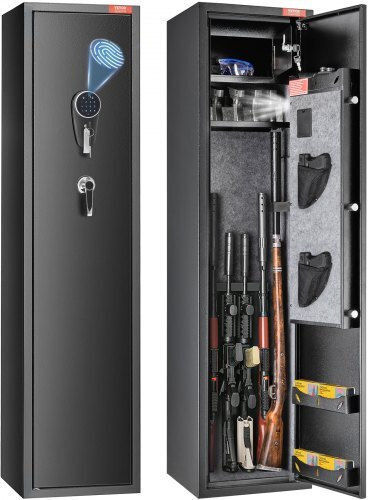 Vevor Waffenschrank Fingerabdruck & Digitales Tastenfeld 6 Waffen Zqjdsx78z9ws6rwvqv9
