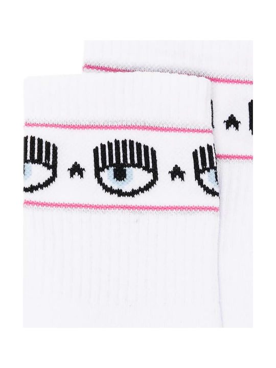 Chiara Ferragni Women's Socks White