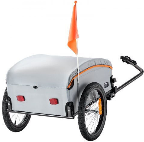 Vevor Anhänger Fahrradzubehör 45kg Ladegewicht Klappbar Wasserdicht 16" Reifen Reflektoren 22"-28" Felgen Cgkhzhjg100bmfbkov0