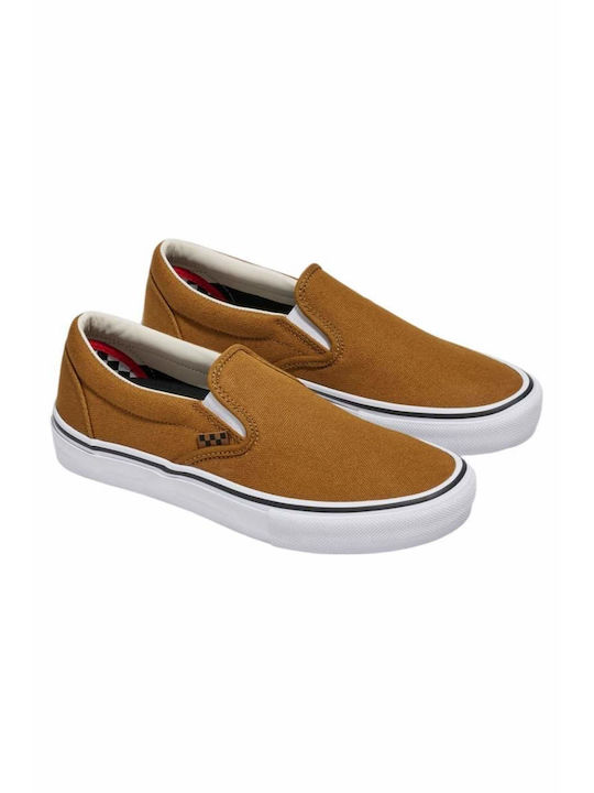 Vans Sneakers Skate Men's Slip-Ons Brown