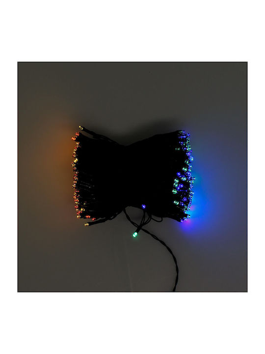 300 Lămpițe LED 30m. Multicolore Solare tip Șir 1buc