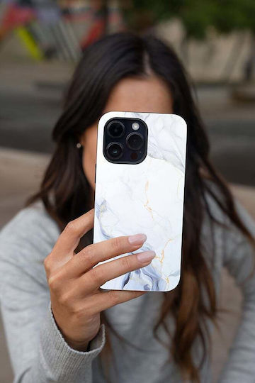 Sonique Marble Case for Apple iPhone 15 Pro Max White 02