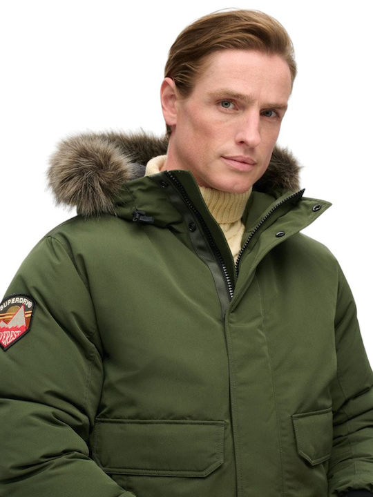 D3 Ovin Everest Jachetă Bomber Verde
