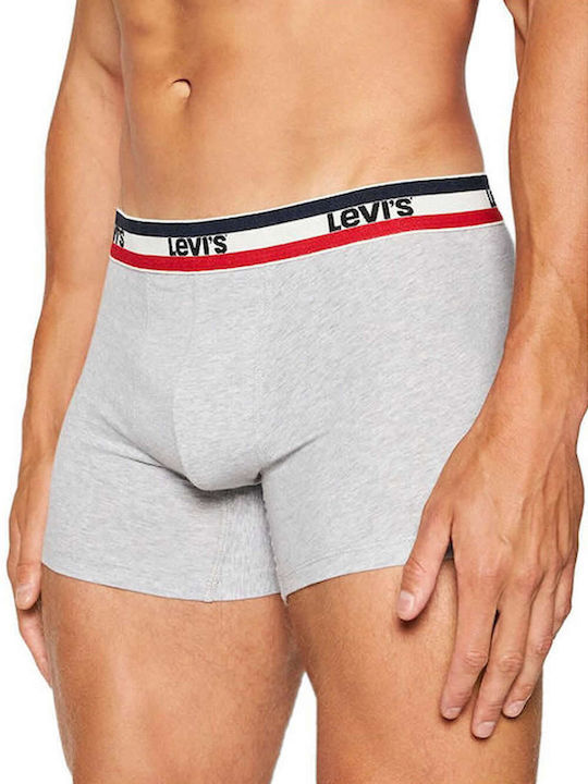 Levi's Men's Boxers 3Pack Navy/Navy/Grey