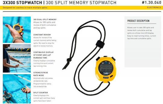 Finis Digital Hand Chronometer