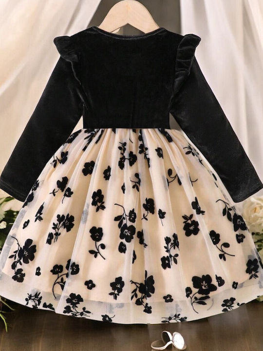 TakTakBaby Children's Dress Velvet Coffee