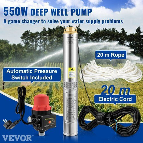 Vevor Αντλία Γεωτρήσεων 0.73hp SJQSBZDKGOC55GHEWV2