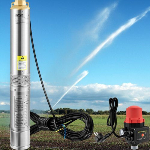 Vevor Single-phase Pump Well 750W SJQSBZDKGOC75G0EQV2