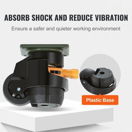 Vevor Rubber Rotating Wheel 25mm