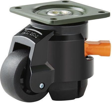 Vevor Rubber Rotating Wheel 25mm