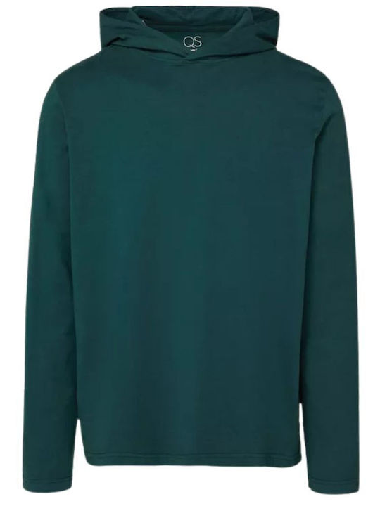 Φούτερ με Κουκούλα Emerald Green