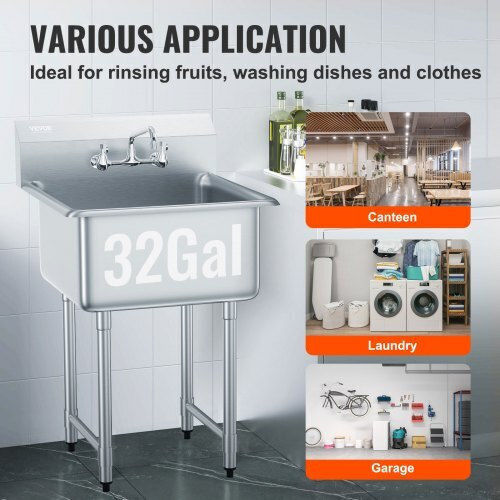 Vevor Λάντζα Μονή SYLSSCDCY2424TYZPV0 104.14xΠ68.58εκ.