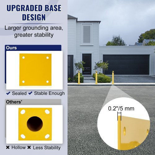 Vevor Cone Yellow W11.4xH11.4cm