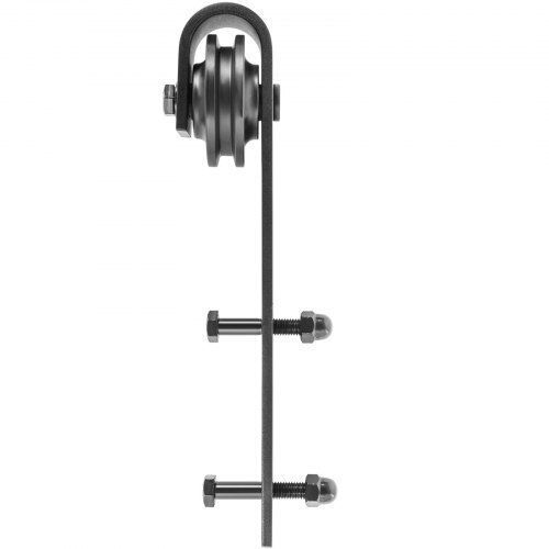 Vevor Μηχανισμός Συρόμενης Πόρτας 365.76cm Μαύρος