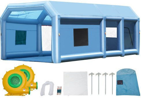 Vevor Vehicle Paint Booth with Blowers and Air Filter