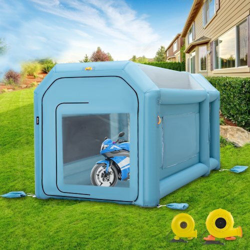 Vevor Vehicle Spray Booth with Blowers and Air Filter